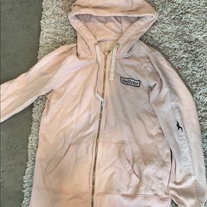 Pink Hollister zip up